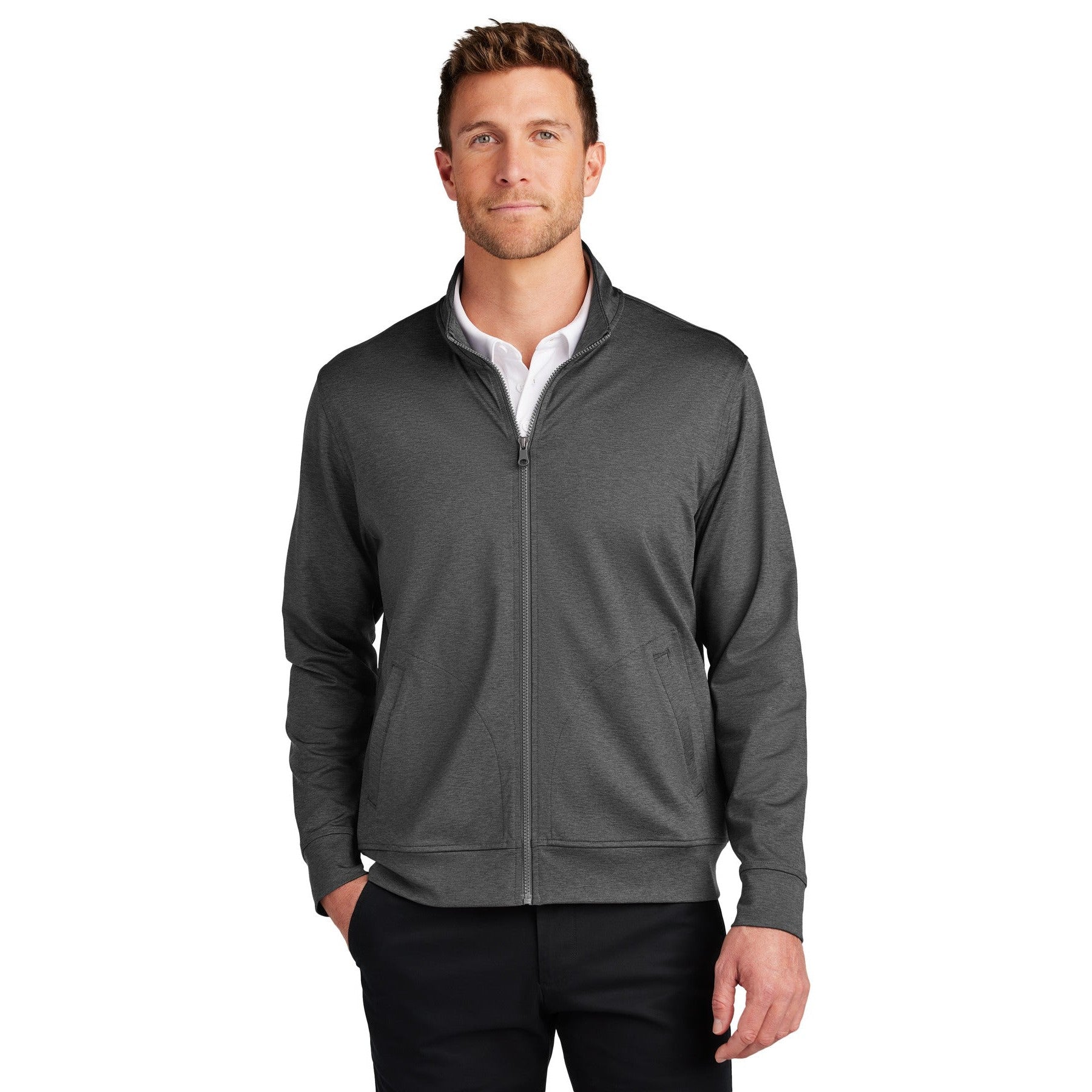 Port Authority-Port Authority® C-FREE® Double Knit Full-Zip K881-MedTech-2
